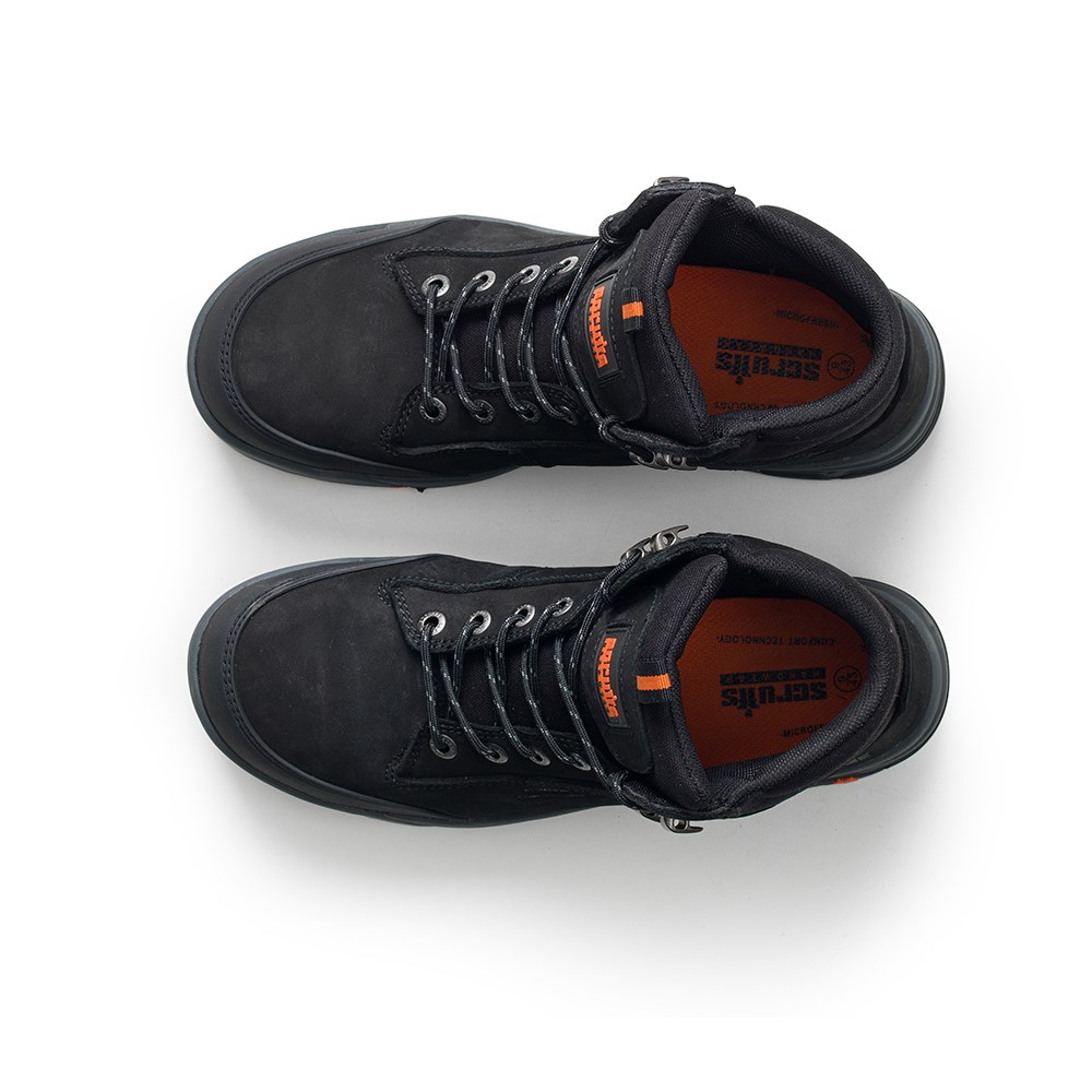 scruffs switchback safety boots black